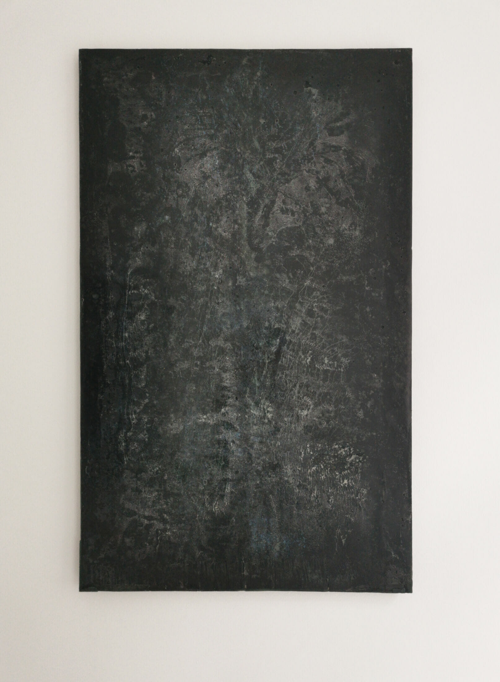 paraffin, cotton, stretcher | 78 x 126 cm